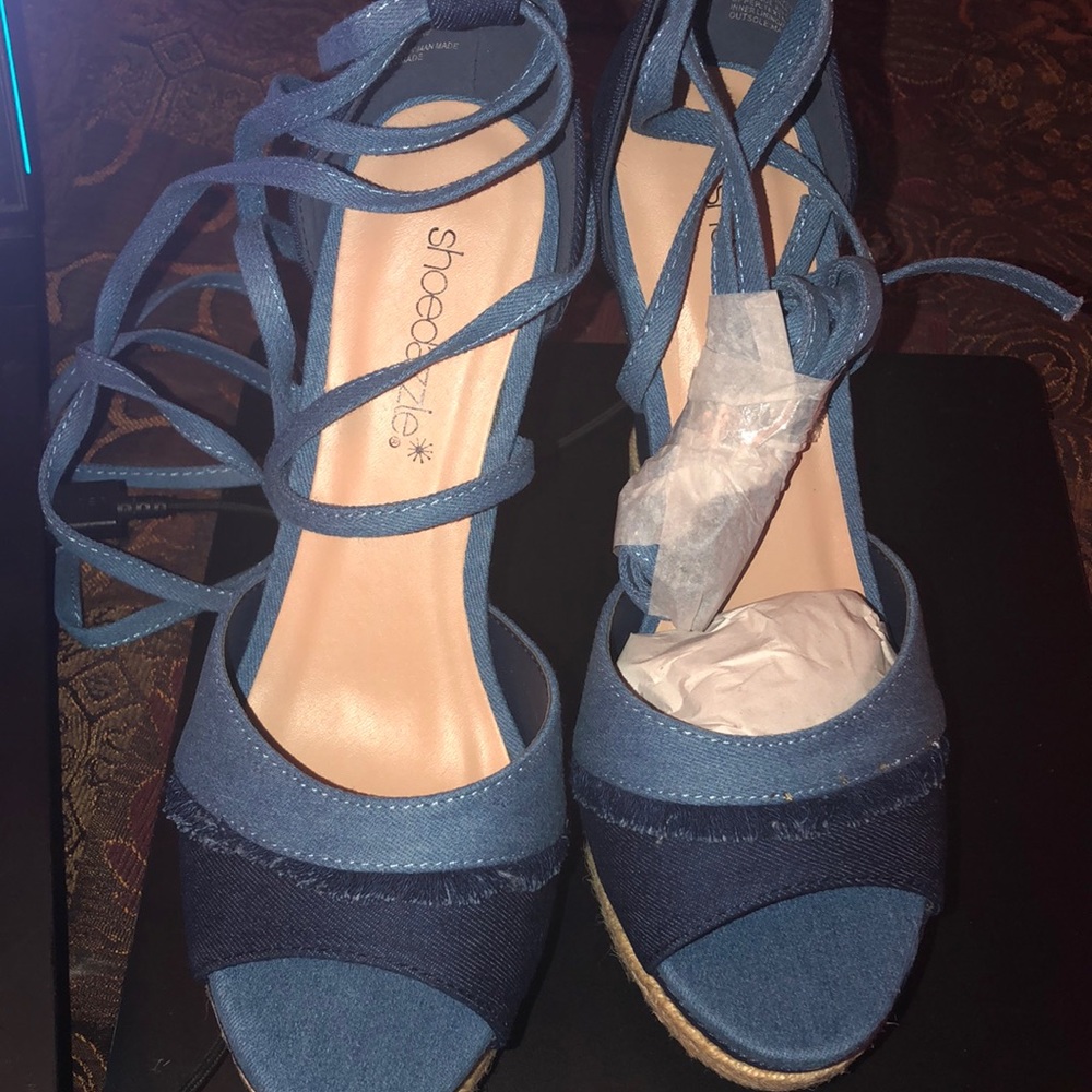 Corzetta Wedges ( Denim)